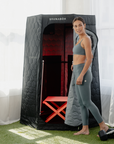 SaunaBox® Pulse PRO: Infrared Sauna with Red-light Therapy