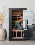 SaunaBoxยฎ Solara: 1-Person Full Spectrum Infrared Sauna
