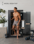 SaunaBoxยฎ Solara: 1-Person Full Spectrum Infrared Sauna