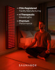 The Nova XL: Full Body Red Light Panel with Near Infrared