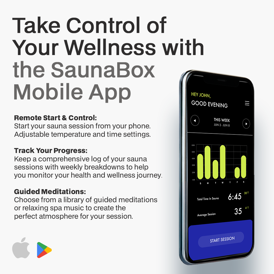 SaunaBox® SmartSteam XL with Red Light Therapy