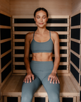 SaunaBoxยฎ Solara: 1-Person Full Spectrum Infrared Sauna