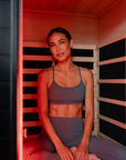SaunaBoxยฎ Solara: 1-Person Full Spectrum Infrared Sauna