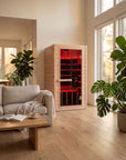 SaunaBoxยฎ Solara: 1-Person Full Spectrum Infrared Sauna
