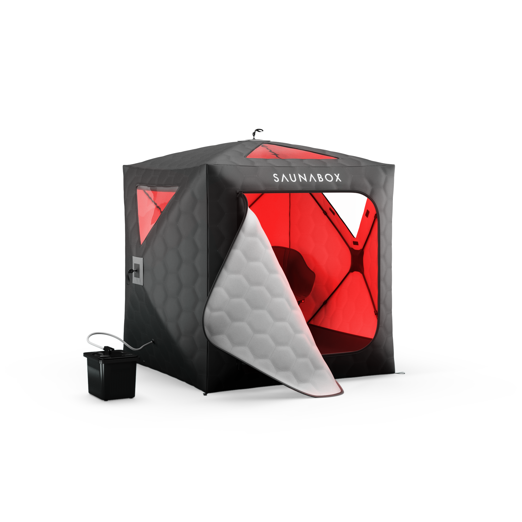 SaunaBox® SmartSteam XL with Red Light Therapy