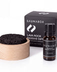 Saunabox Lava Rock with Invigorate Blend