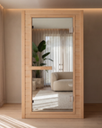 SaunaBox® Solara: 1-Person Full Spectrum Infrared Sauna