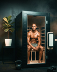 SaunaBoxยฎ Solara: 1-Person Full Spectrum Infrared Sauna
