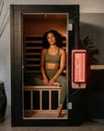 SaunaBoxยฎ Solara: 1-Person Full Spectrum Infrared Sauna