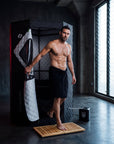 SaunaBoxยฎ SmartSteam Pro With Red-Light Therapy