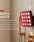 Red Light Shower Lamp