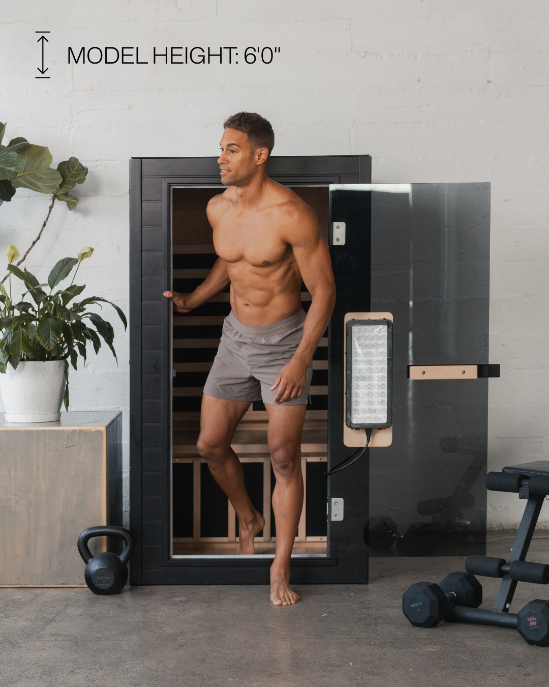 SaunaBox® Solara: Full Spectrum Infrared Sauna