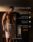 SaunaBox® Solara: Full Spectrum Infrared Sauna