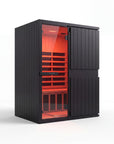 SaunaBox® Solara 2-Person: Full Spectrum Infrared Sauna
