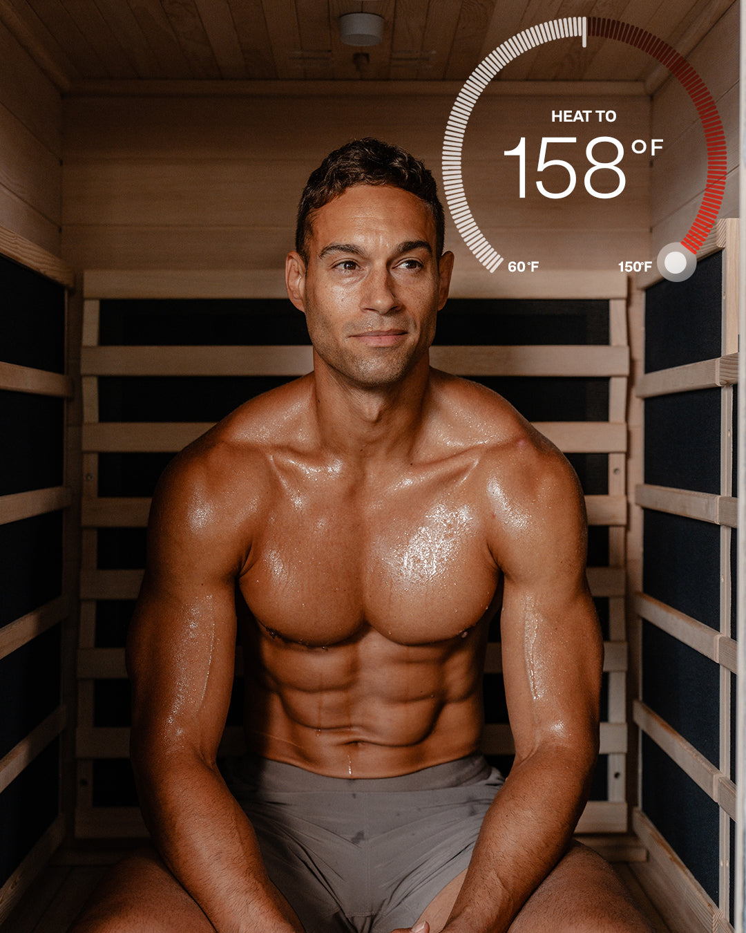 SaunaBox® Solara: 1-Person Full Spectrum Infrared Sauna