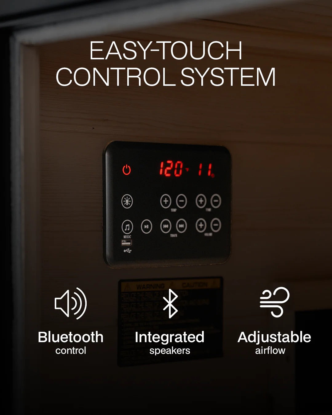 Easy touch control system