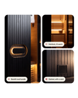 SaunaBox® Forge Indoor 1-Person: Traditional Finnish Sauna