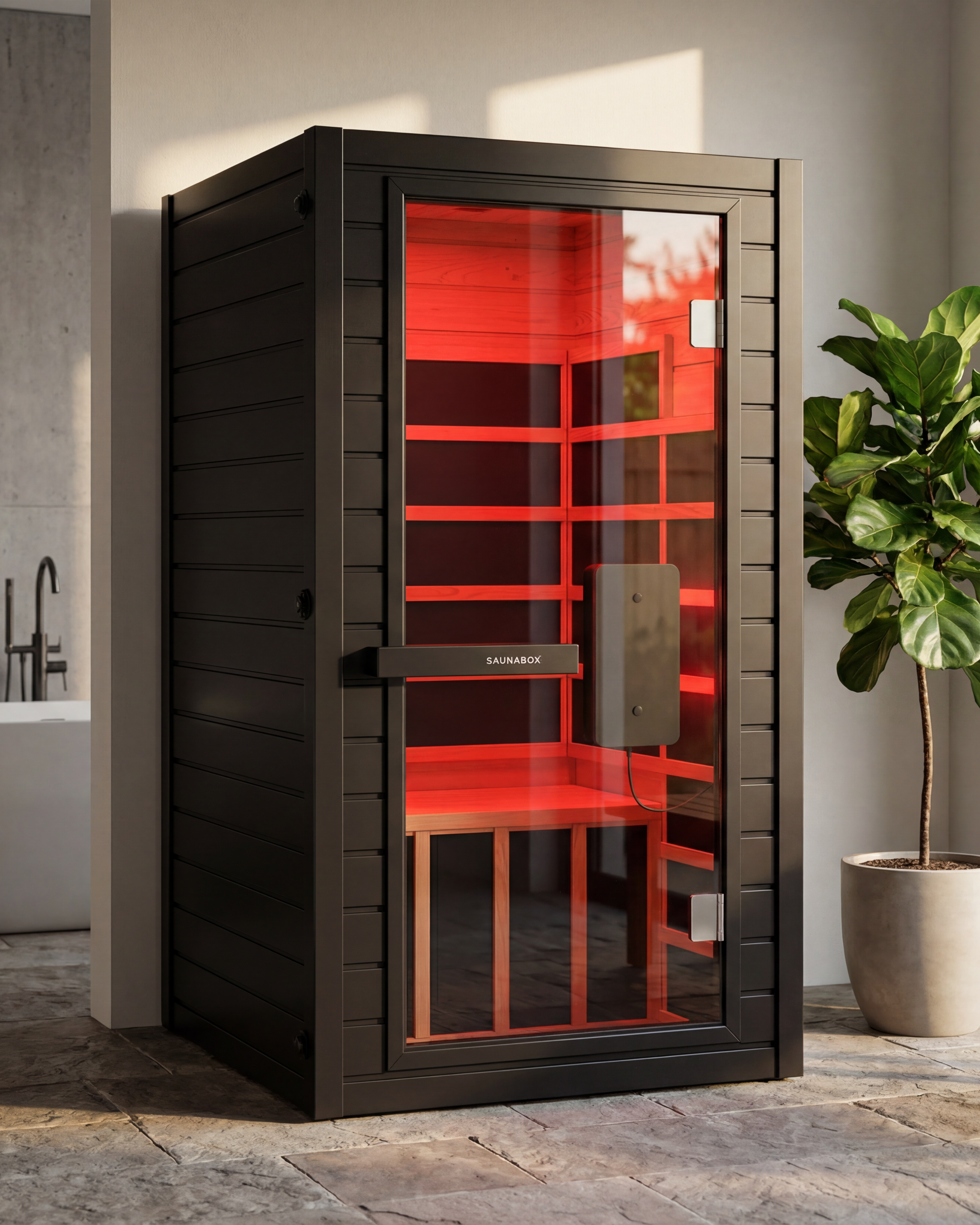 SaunaBox® Solara: Full Spectrum Infrared Sauna