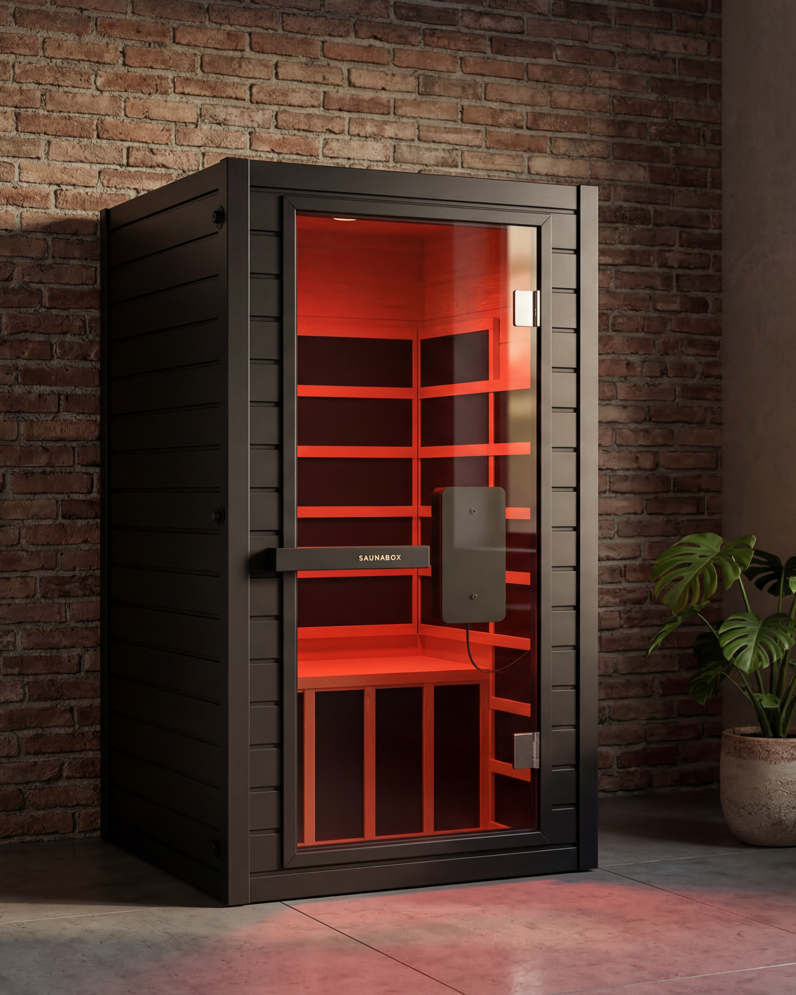 SaunaBox® Solara: Full Spectrum Infrared Sauna