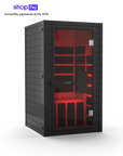 SaunaBox® Solara: Full Spectrum Infrared Sauna