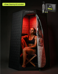 SaunaBox® Pulse PRO: Infrared Sauna with Red-light Therapy