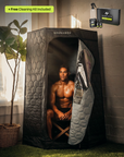 SaunaBox® Pulse PRO: Infrared Sauna with Red-light Therapy