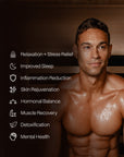 SaunaBox® Solara: Full Spectrum Infrared Sauna