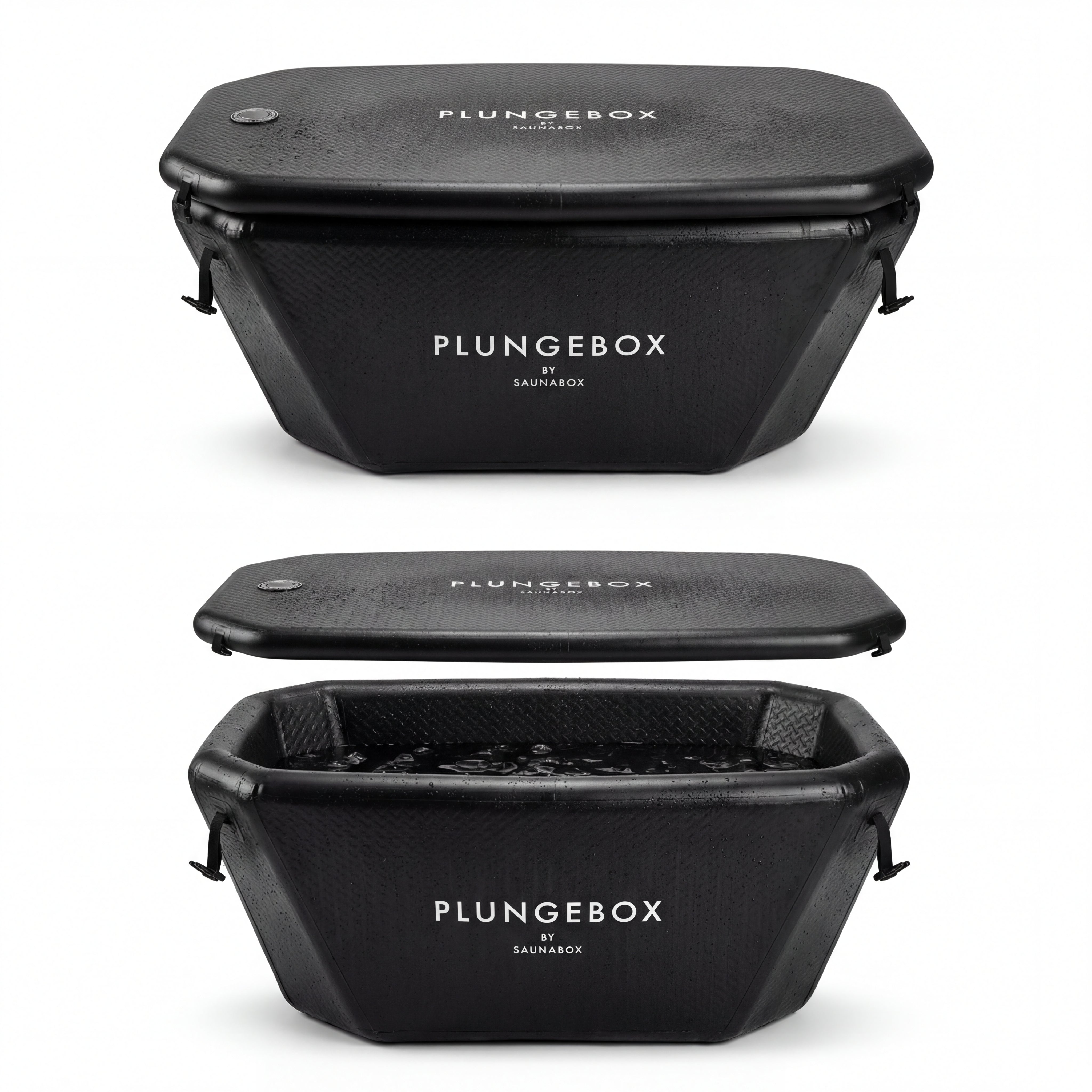 PlungeBox XL Pro Series showing spacious 160cm interior and roomier XL footprint