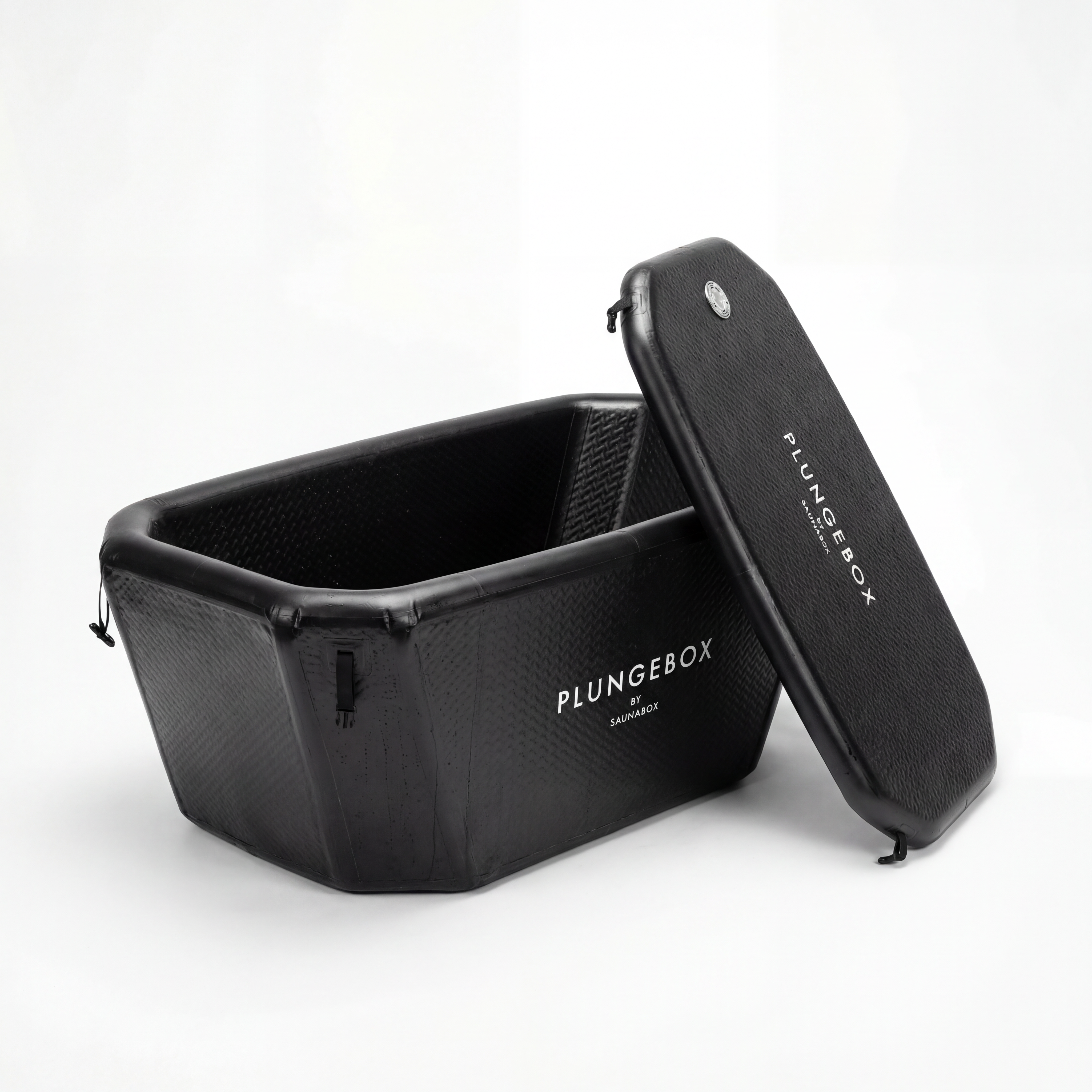PlungeBox XL Pro Series all-black finish with matching lid showing clean premium aesthetic