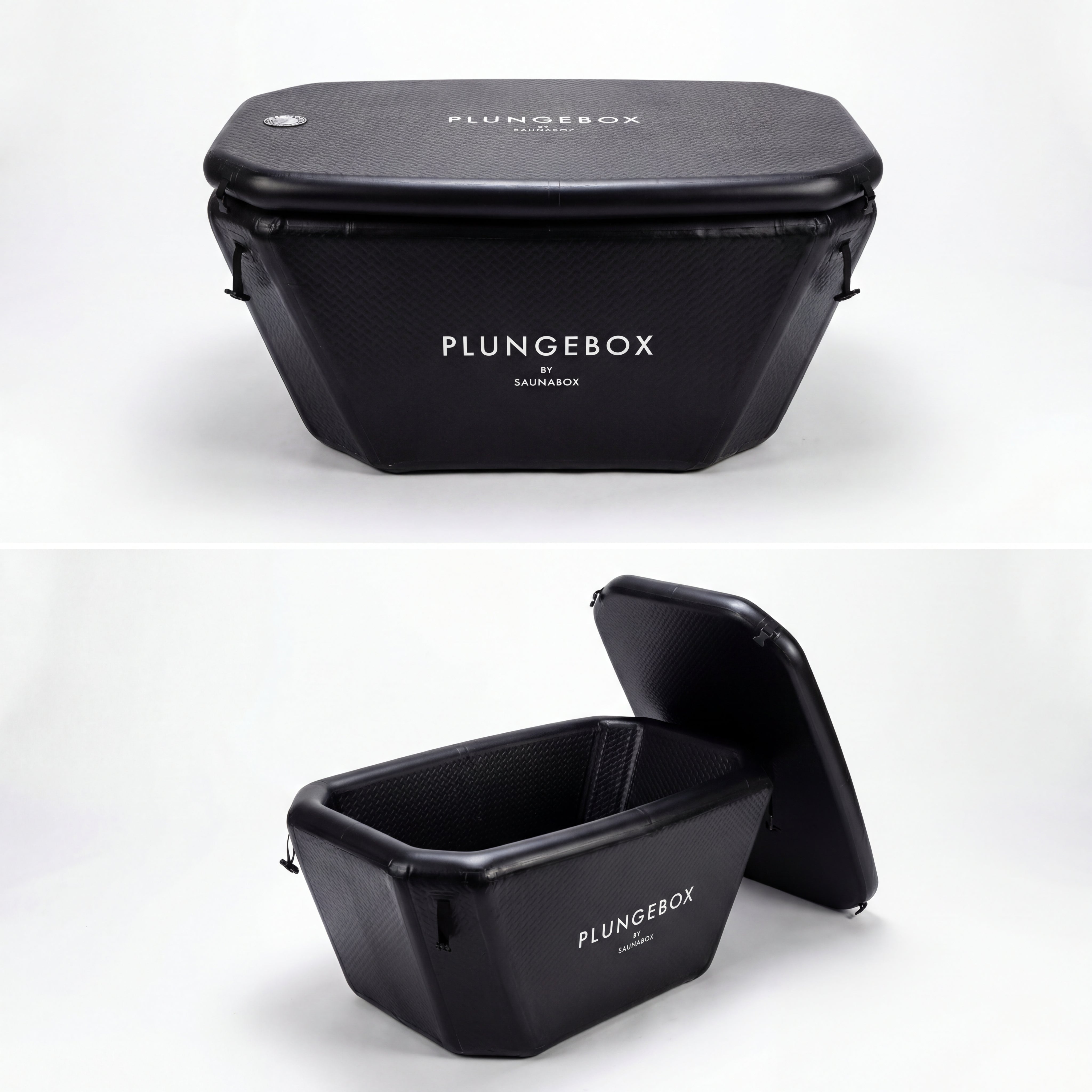PlungeBox XL Pro Series side handles showing repositioning and portability design