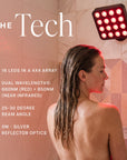 Red Light Shower Lamp