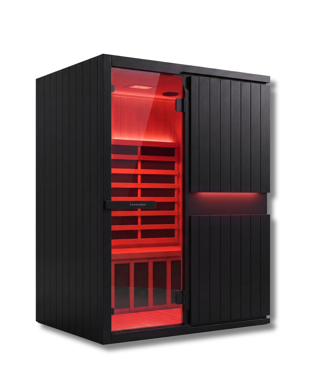 SaunaBox® Solara 2-Person: Full Spectrum Infrared Sauna