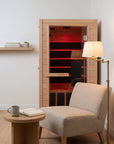 SaunaBox® Solara: 1-Person Full Spectrum Infrared Sauna