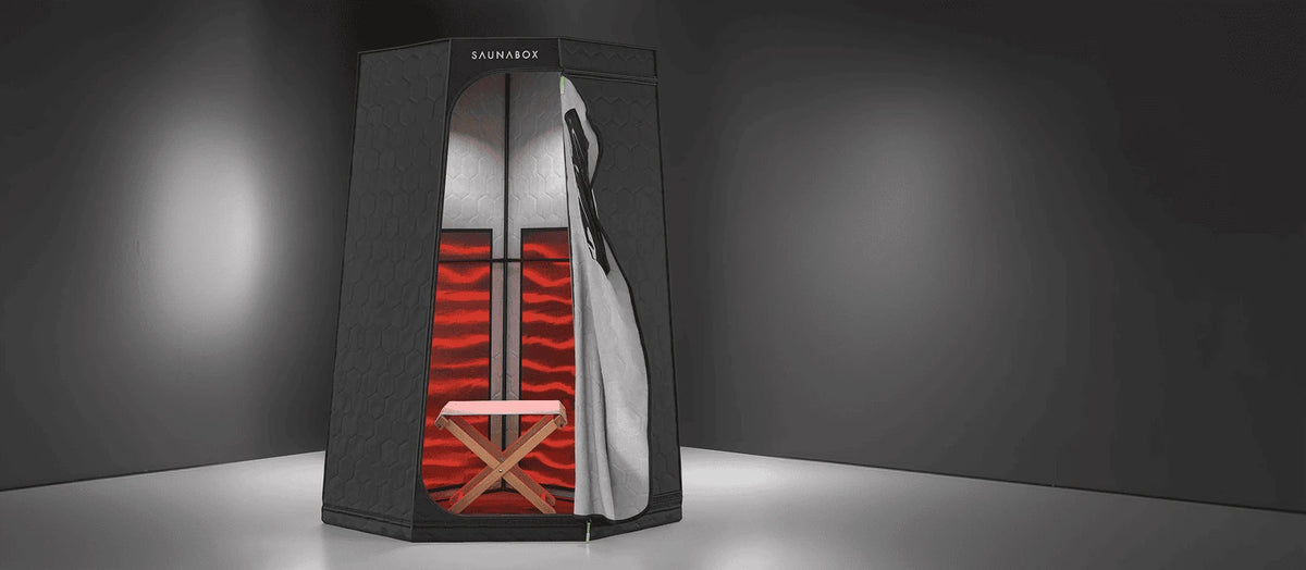 SaunaBox® Pulse PRO: Infrared Sauna with Red-light Therapy
