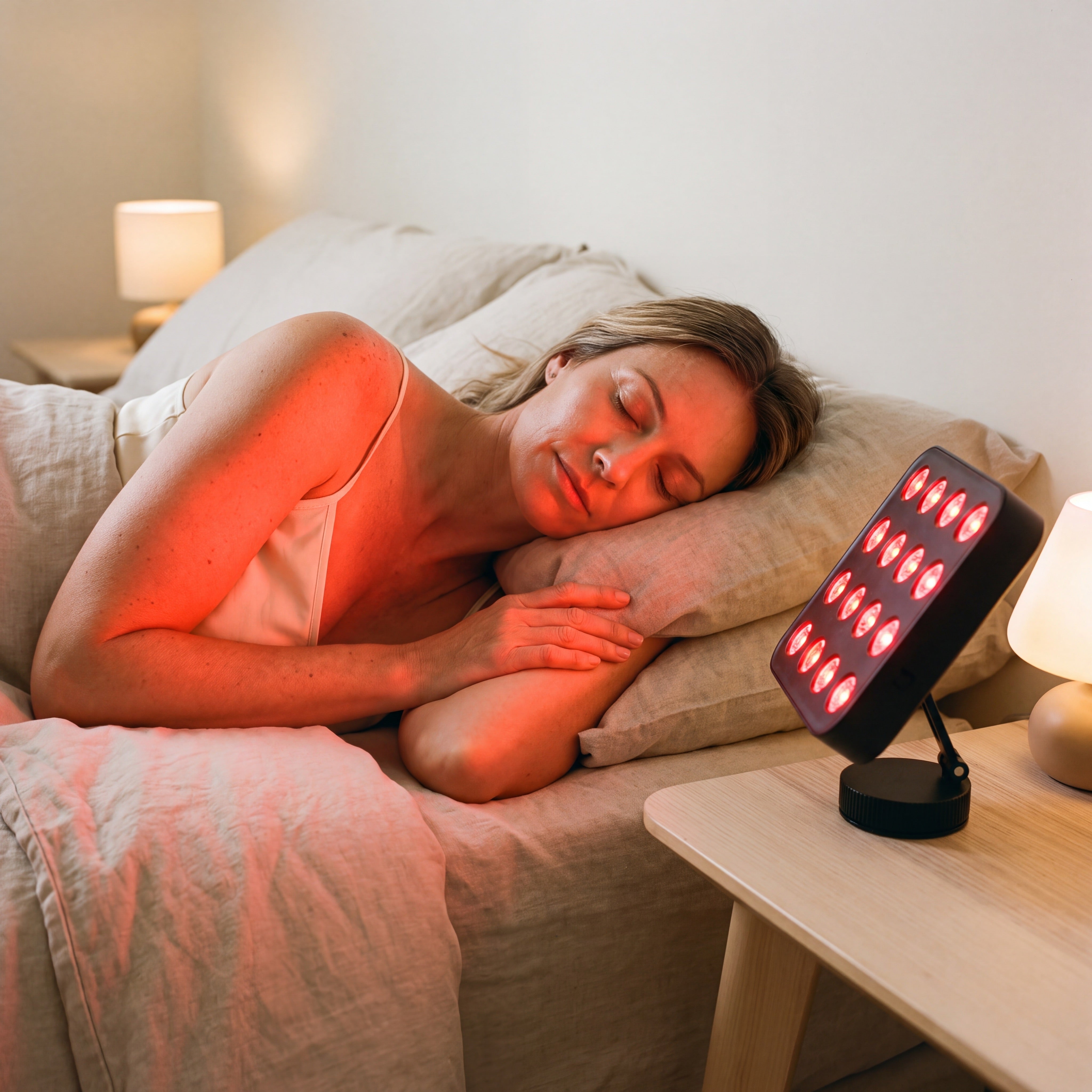Red Light Shower Lamp