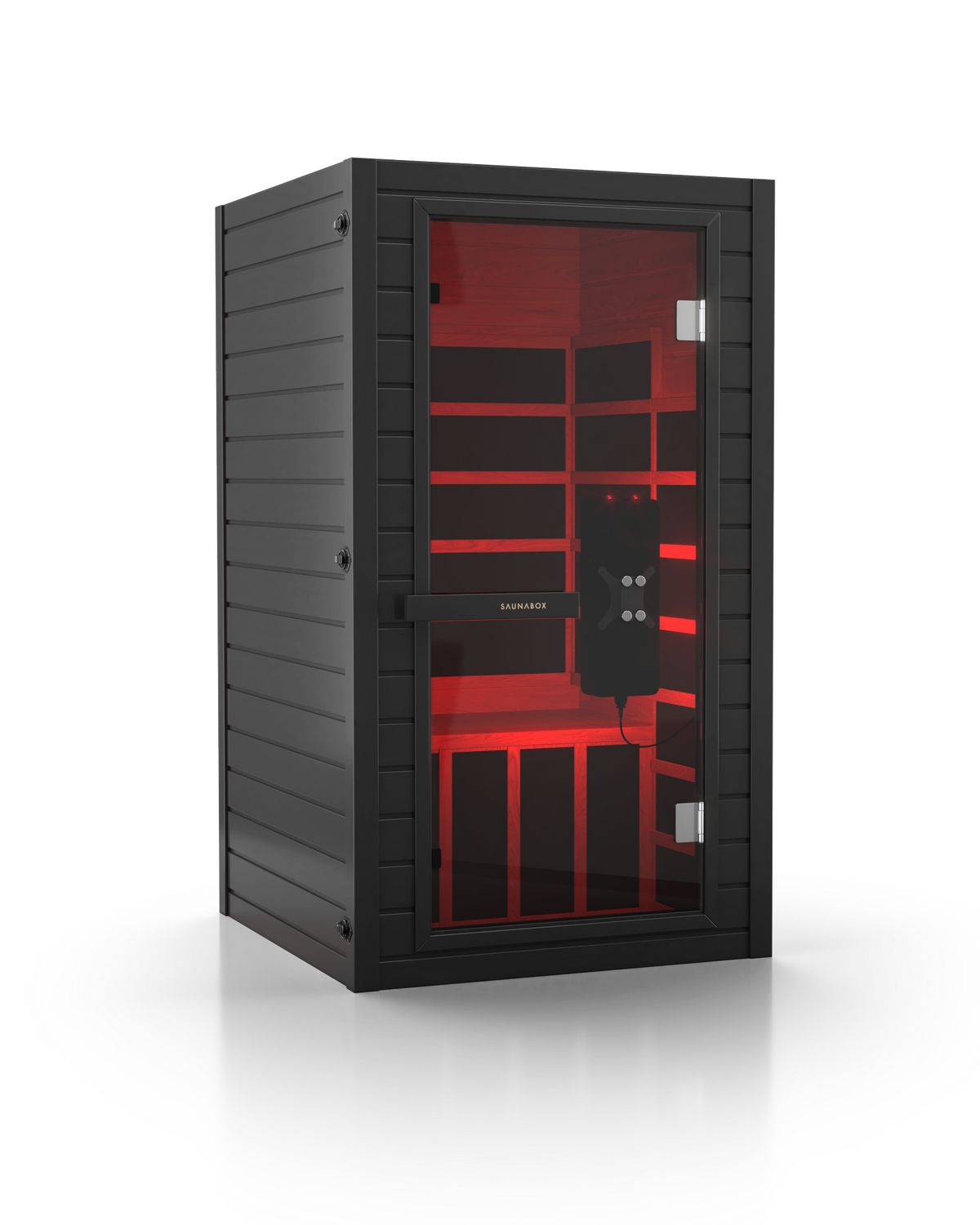 SaunaBox® Solara: 1-Person Full Spectrum Infrared Sauna