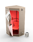 SaunaBox® SmartSteam Pro With Red-Light Therapy