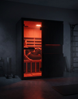 SaunaBox® Solara 2-Person: Full Spectrum Infrared Sauna