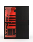 SaunaBox® Solara 2-Person: Full Spectrum Infrared Sauna