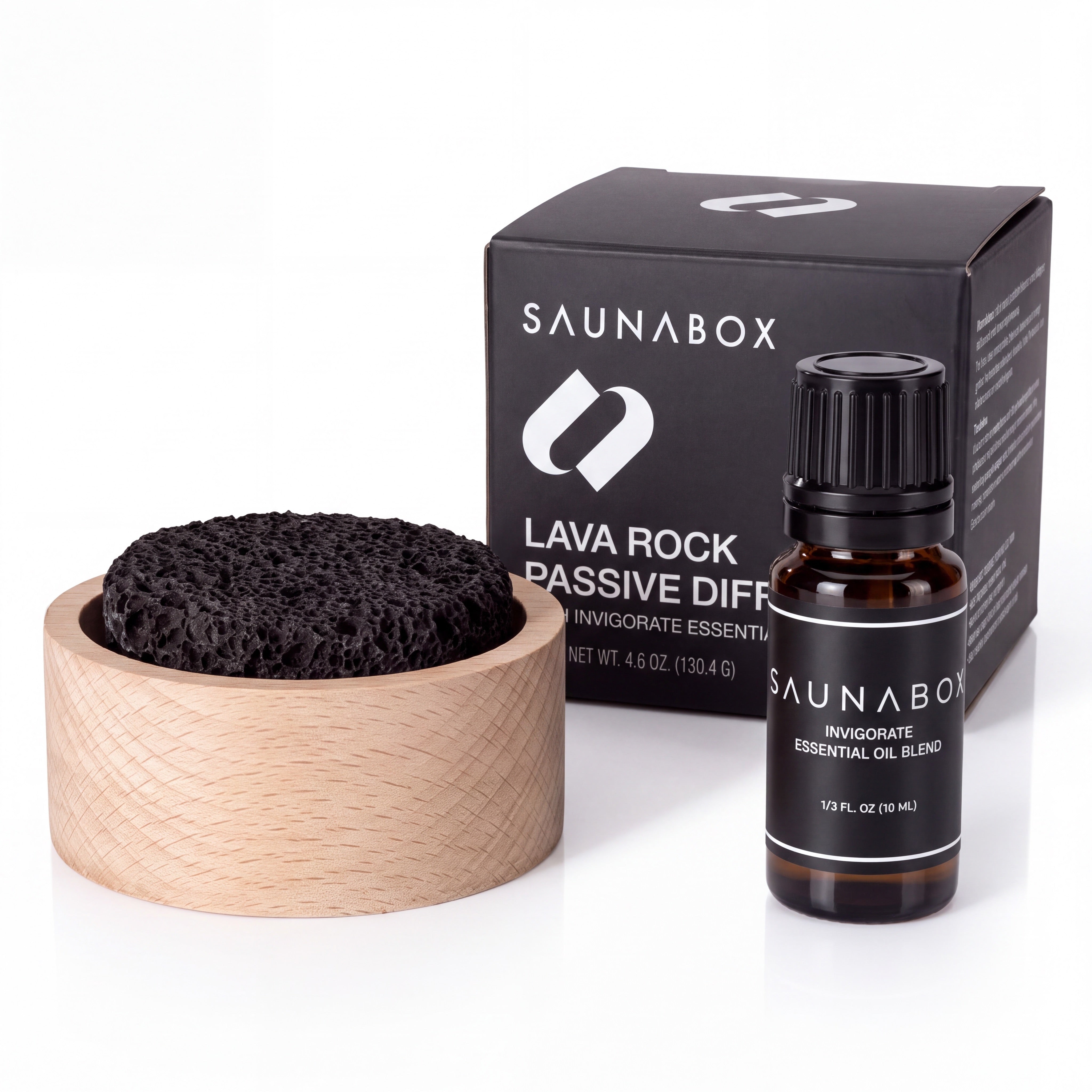 Saunabox Lava Rock with Invigorate Blend