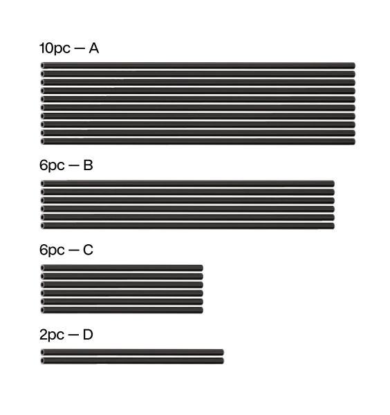 SAUNABOX Replacement Frame Poles - Thumbnail 2