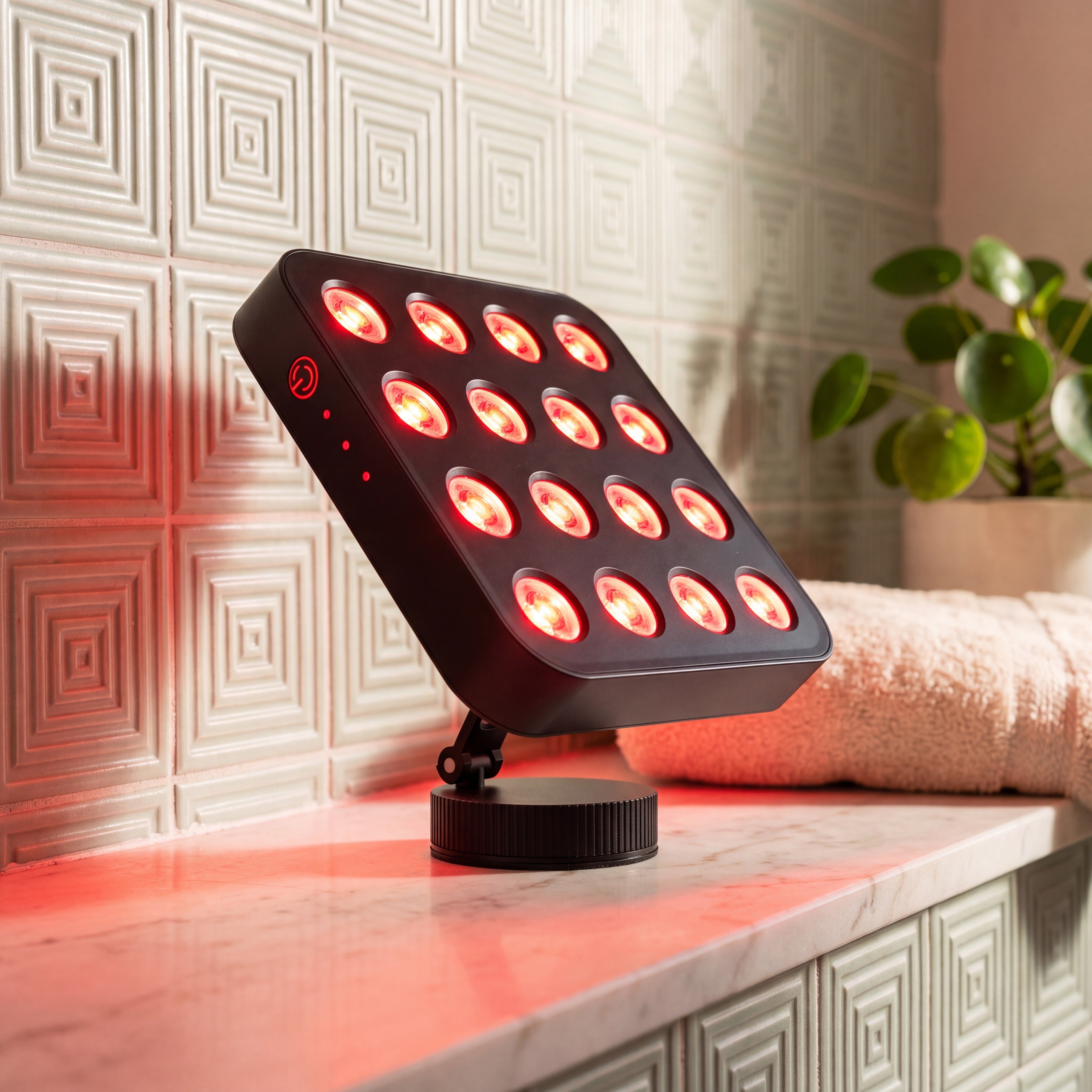 Red Light Shower Lamp
