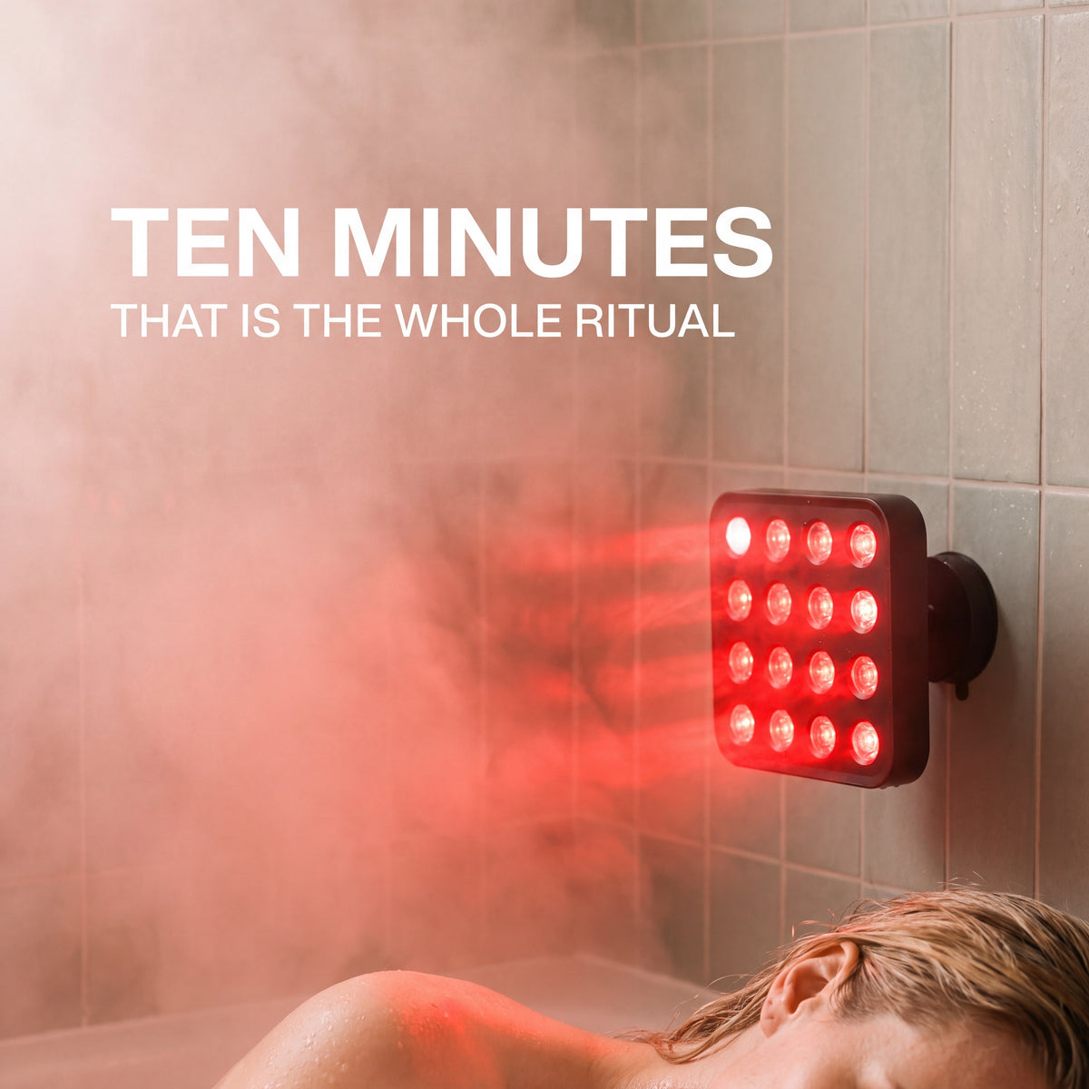Red Light Therapy Shower Panel