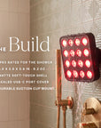 Red Light Shower Lamp