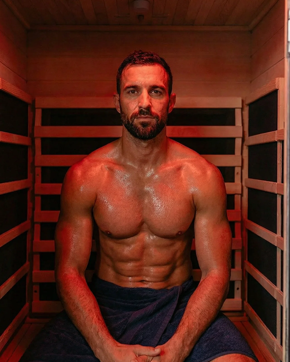 SaunaBox® Solara: 1-Person Full Spectrum Infrared Sauna