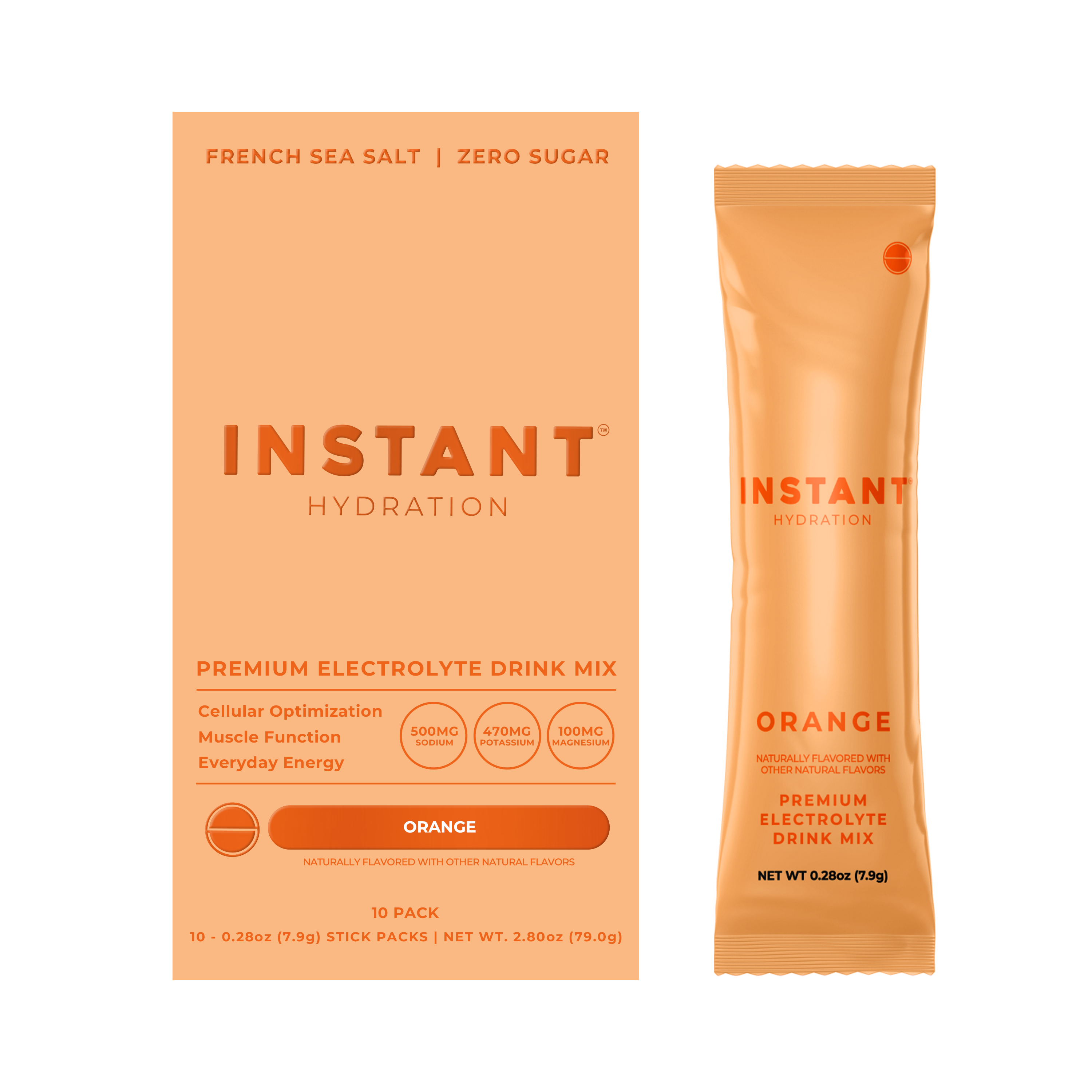 Premium Electrolyte Drink Mix - 10 Count