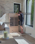 SaunaBox® Solara: 1-Person Full Spectrum Infrared Sauna