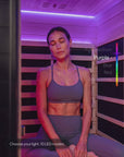 SaunaBox® Solara: 1-Person Full Spectrum Infrared Sauna