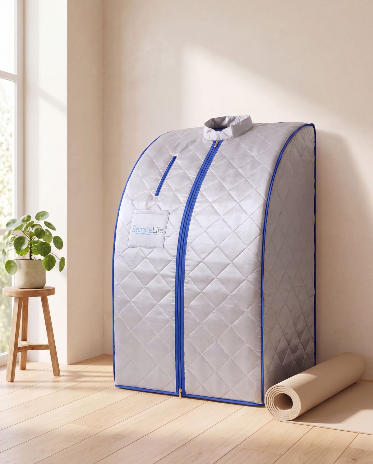 SereneLife Portable Infrared Sauna (SLISAU10SL)