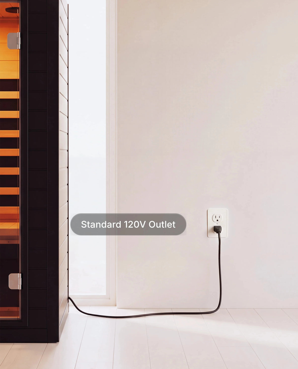 Plugs Into Any Standard Outlet